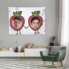 1pc Customized Tapestry, Interesting Customized, Suitable For Bedroom And Living Room Decoration, A Fun Gift For Friends