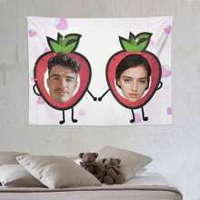 1pc Customized Tapestry, Interesting Customized, Suitable For Bedroom And Living Room Decoration, A Fun Gift For Friends