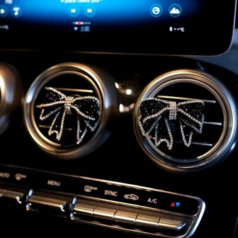 1pc/2pcs Decorative Clip With Bow For Women, Creative Accessory In Fashion, Interior Decoration,