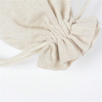 10 st/förpackning presentpåsar i linne med dragsko, lämpliga för högtider, födelsedagar, bröllop, gör-det-själv-presentinslagning, olika storlekar, förvaringspåsar för hemmet