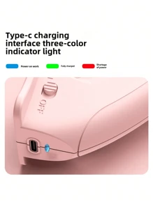Una pistola de pegamento eléctrica muy conveniente y que no necesita enchufarse, pistola de pegamento inalámbrica con carga USB, con 10 barras de pegamento, adecuada para manualidades DIY, reparación de arte y hogar