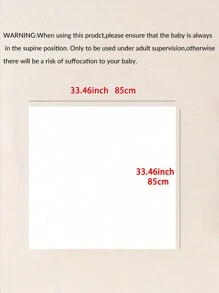 momscare 1pc Soft Fleece Baby Swaddle Blanket Love Valentine - Pink - View 5