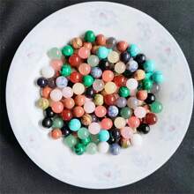 50/200 Pcs 8mm Assorted Vibrant Natural Gemstone Beads - Round Loose Spacer Beads, Suitable For Creative DIY Jewelry Making, Great For Unique Bracelets, Necklaces, Earrings And Accessories - High Quality Jewelry Supplies For Beginners And Professionals