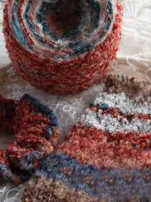 50g/卷莫奈花园系列柔软纱线，彩色涤纶混纺纱线，用于针织钩针时尚保暖毛衣外套帽子手套围巾 - 多色 - 查看 14