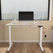 Escritorio eléctrico de pie Mainstays - Blanco - Ver 10