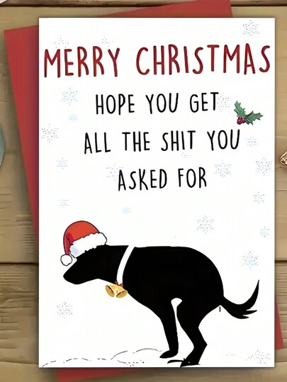 1 张有意义的生日贺卡、有趣的姐姐生日贺卡、送给最好的朋友、姐姐的礼物、生日祝福卡、圣诞节