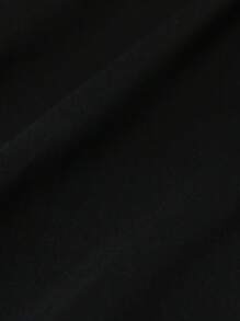 Women Loose Dungarees Loose Long Pockets Rompers Jumpsuit Pants Trousers - Black - View 8