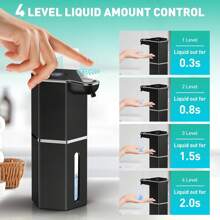 Electric Liquid Soap Dispenser - Touchless Foam Soap Dispenser Pump | Electric Bathroom Automatic Soap Dispenser, 360ml Liquid Soap Dispenser, Water-Resistant Foam Soap Dispenser For Home - Various Colors - View 7