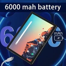 10 Inch Tablet Android 13 Tablets With Keyboard 4G LTE 4GB RAM 64GB ROM Stylus Octa-Core Cortex-A55 GPS Wifi Bluetooth - 黑色 - 查看 5