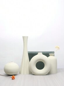Elegant Vase Set, Up To 25cm Height, Suitable For Living Room, Dining Room Flower/Dry Flower Vase Decor, Office Desk Vase, Foyer Vase Home Decor Room Decor Glass Vase - Multicolor - View 1