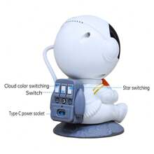 Projekcja światła Star Light Astronaut Light Multi-Color Inteligentny pilot zdalnego sterowania APP Control dla baru KTV Club Party Karnawał Boże Narodzenie Halloween Nowy Rok Walentynki Sypialnia Ubieranie Prezentów Urodzinowych Śpiewanie I Taniec