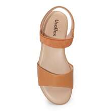 Usaflex Women's Casual Platform Sandal MM0701 - Màu nâu  Mocha - Xem 6