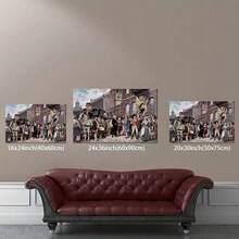 Washington's Inaugration At Philadelphia By Jean Leon Gerome Ferris - Canvas Print Wall Art Famous Painting Reproduction