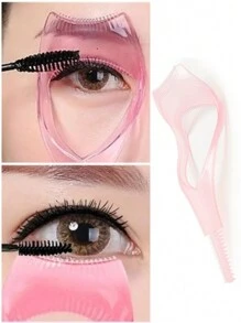 1-2pcs 3-In-1 Eyelash Curler, Novice Eyelash Curling Auxiliary Device, Faux Eyelash Extension And Makeup Tool