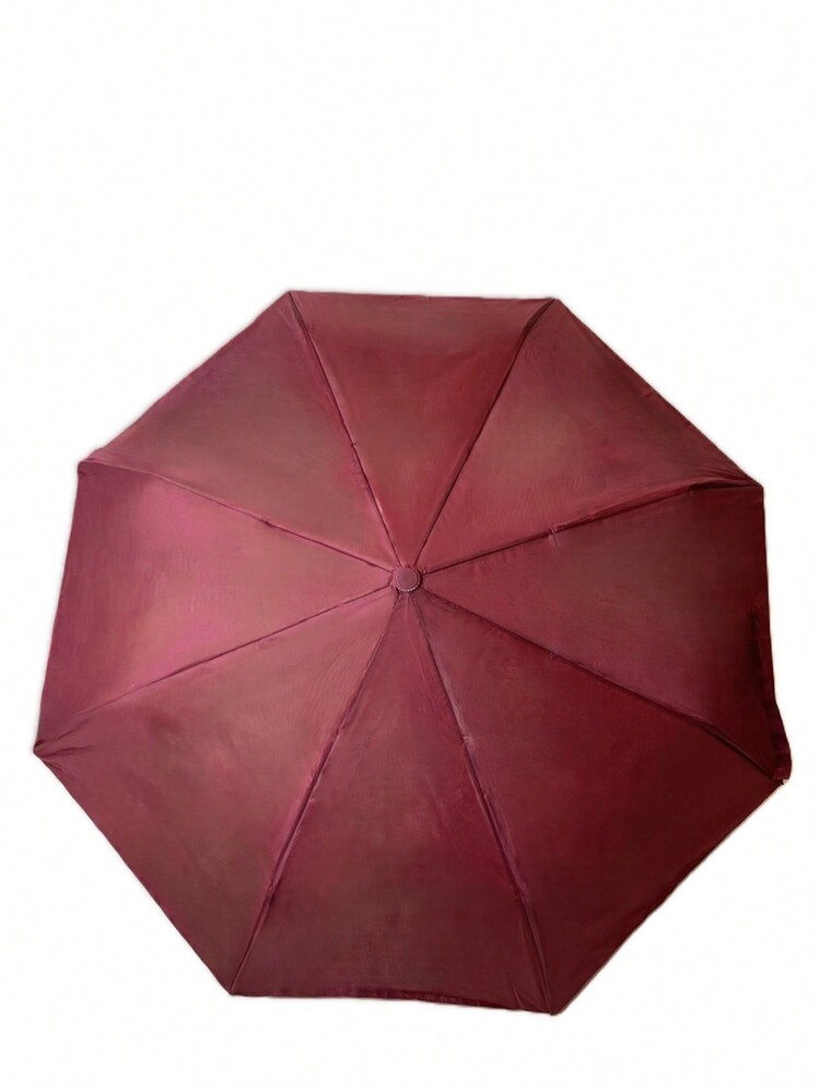 23" Transparent Umbrella With Automatic Opening - Red - View 1