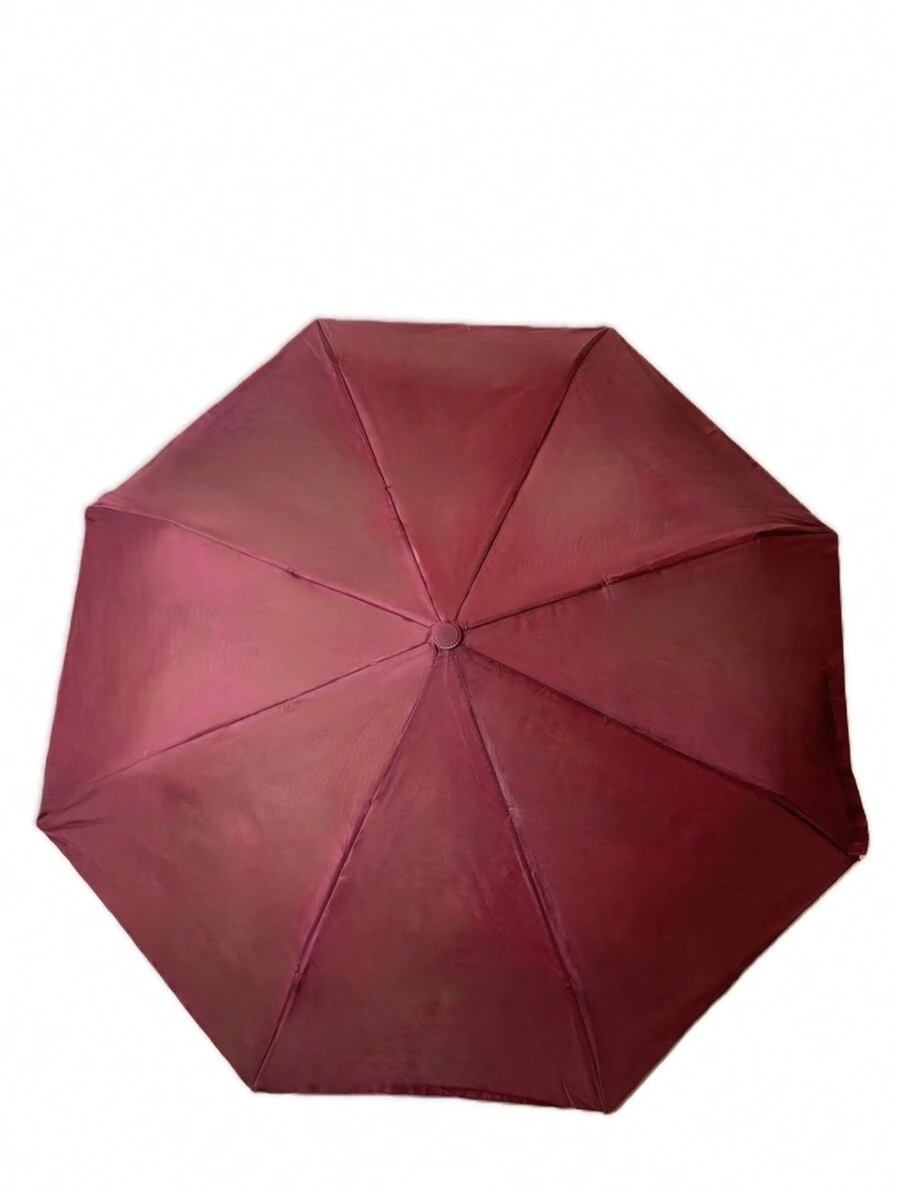 23" Transparent Umbrella With Automatic Opening - Red - View 1