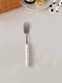 1/2/4/6/12 Stück einzigartiges Besteckset mit Perlmuttgriff aus Keramik, bestehend aus Steakmessern, Dessertgabeln und Löffeln - kreative Küchenhelfer und Accessoires, einschließlich Messer, Gabeln und Löffel - perfekt für den täglichen Gebrauch, Geburtstagsfeiern, Feiertage und als Schulmaterial
