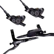 ZTTO M840 MTB 4 pistoni freno a disco idraulico per bicicletta M840 con pastiglie di raffreddamento pressione dell'olio rotore bici da strada pinze IS PM Mount - Multicolore - Visualizzare 13