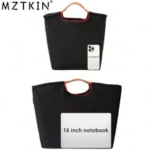 MZTKIN 1 件尼龙单肩包，带有漂亮的动物花环刺绣图案，配有独立口袋和可拆卸肩带，非常适合夏季海滩度假，以及宽敞的购物手提包，适合旅行、派对、通勤等，专为女性设计