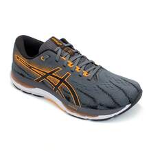 Asics Men's Gel-Hypersonic 5 Running Shoes - 石墨和橘色 - 查看 2