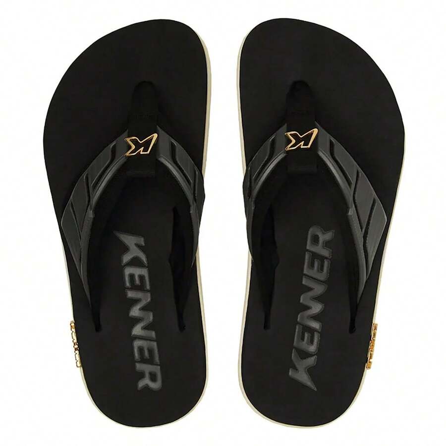 Kenner Men's Kivah Full Force Sandal - 黑與白 - 查看 1