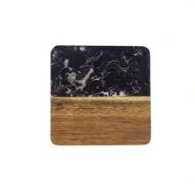 1pc, Marble Coasters, Beautiful Gifts For Bridal Parties, High-End Table Decorations, Custom Bridesmaid Coasters, Custom Bridesmaid Gifts, Exquisite Gift Coasters, Special Gifts For Valentine's Day And Unique Wedding Souvenirs,Brunch-Ready