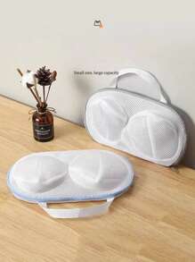 1 件装防变形和缠结胸罩清洗袋，家用专用洗衣机胸罩洗衣袋