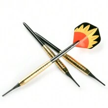 WIN.MAX 16g Soft Tip Darts Gift Set, Competition & Training Darts, Home Set, Suitable For Electronic & Plastic Dart Boards - Yellow - View 5