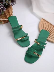New Spring/Summer Women Flat Casual Shoes Sandals Comfortable Slippers