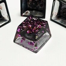 1 个手工金箔键帽，适用于定制机械键盘 - ABS 树脂，商务风格，OEM 配置文件