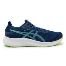 Asics Men's Patriot 13 Running Shoes - 海軍藍和綠色 - 查看 1