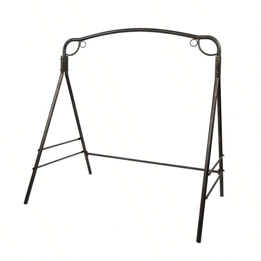 New Swing Frame Metal A Frame Swing Set Heavy Duty Metal Swing Stand US SHIP - 1 - View 1