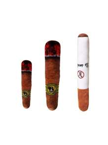 Pet Voice-Making Chewing Toy, Interesting Simulated Cigar Sound, Dog Chewing Teething Interactive Game Chewing Toy - Multicolor - View 14