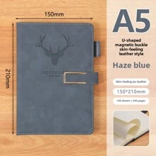 Taccuini personalizzabili A5, taccuini personalizzabili con nome, numero di telefono, quaderni per esercizi, blocchi note, quaderni per riunioni, taccuini in pelle morbida, quaderni per riunioni personalizzabili, taccuini A5, diari, regali, regali di compleanno, regali di Natale - A5 - Visualizzare 7