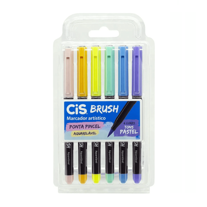 Marcador Artistico Brush Aquarelavel Cis