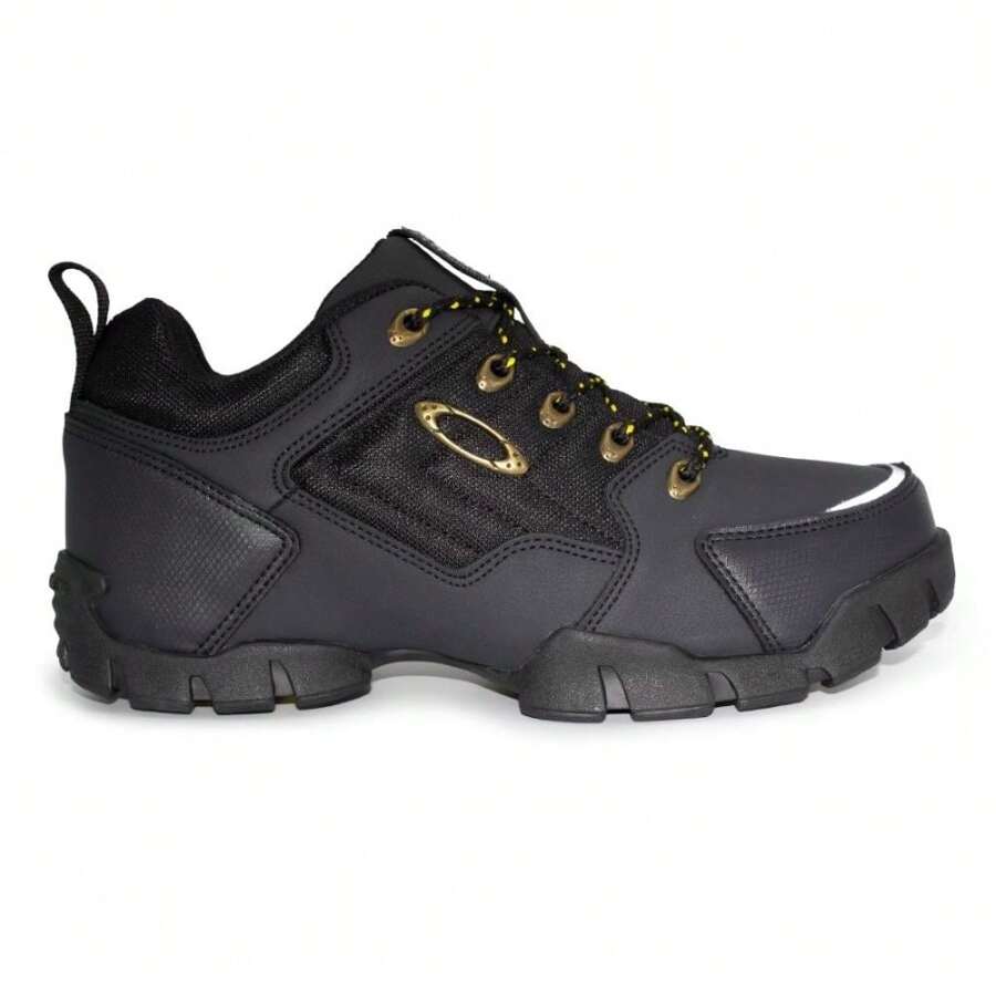 Oakley Men's Halftrack Low II Sneakers - Black and Gold - View 1