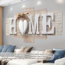 5 件/套海报装饰墙艺术海报，复古家居墙壁装饰，家居艺术，卧室、客厅、走廊、冬季装饰、墙壁艺术、海报、墙壁艺术、房间装饰用品的理想礼物 - 彩色 - 查看 2