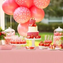 Plastic Table Cloth Disposable 10 Packs, 54 X 108 Inch Table Cloths For Parties, Decorative Tablecloths For Rectangle Tables, White Plastic Table Cover, Leakproof & Sturdy, White