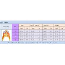 Women's Button Down Sweater Tops, Casual Long Sleeve Color Block Knitted Lapel T-Shirts - Blue - View 11