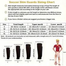 1pc Football Shin Guard Sleeve, Lightweight Calf Compression Tube With Honeycomb Pad, Suitable For Baseball, Boxing, MMA, MTB And Other Sports - Black - View 3