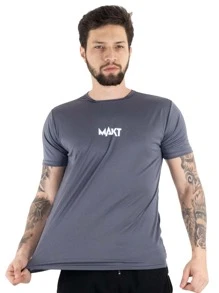 Kit 5 Men's Dry Fit T-Shirt Short Sleeve Drifit Gym Running CrossFit Fitness Plain Premium Polyester - 彩色 - 查看 8