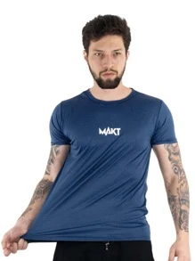Kit 5 Men's Dry Fit T-Shirt Short Sleeve Drifit Gym Running CrossFit Fitness Plain Premium Polyester - 彩色 - 查看 7