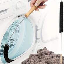 1 chiếc Cọ Vệ Sinh PP, Cọ Vệ Sinh Cán Dài Tối Giản Cho Gia Đình, Nhà Bếp, Phòng Tắm, Nhà Cửa, Đồ Dùng Gia Đình - màu đen - Xem 1