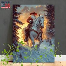 1 Pc Canvas Painting Printed Wooden Framed Canvas Painting Thickness 2.25cm/0.9inch High Quality Wall Art Prints Poster Direct Hanging Wall Picture Decor For Home Gifts, Gift,Living Room, Bathroom, Bedroom, Kitchen - 12*08inch(30*20CM) - View 2