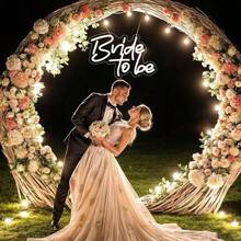 Mr And Mrs 霓虹灯，霓虹灯 LED 背景墙装饰，USB 供电的 Mr And Mrs 霓虹灯，用于婚宴装饰，周年纪念婚礼礼物预订