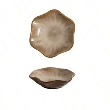 1/6 piezas Conjunto de salseras japonesas de cerámica - Pequeños platos con acabado esmaltado creativo para condimentos y encurtidos, perfecto para uso en la cocina del hogar - Multicolor - Ver 14
