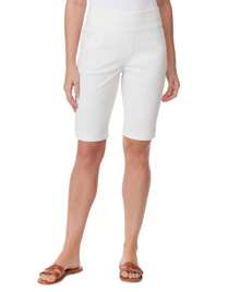 Petite Amanda Pull-On Bermuda Shorts