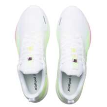 XTEP Velocity 5.0 LITE 跑鞋，男士轻质缓震跑鞋，公路跑鞋 976419110057 - 經典白/螢光青提綠 - 查看 4