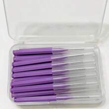 20pcs/50pcs Disposable Mini Eyebrow Brush Lightweight Eyebrow Lifting Brushes Micro Eyelash Brush Applicator Tool Portable Eyebrow Perm Brush