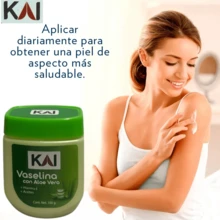 Vaselina KAI con Aloe Vera y Vitamina E - Verde - Ver 2